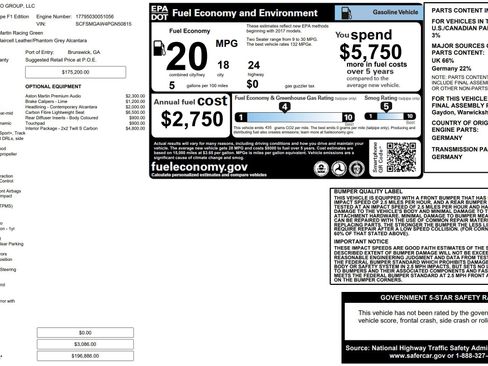 Used 2023 Aston Martin V8 Vantage Coupe image 28