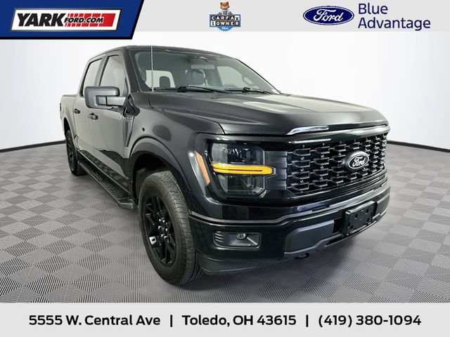 Certified 2025 Ford F150 STX w/ STX Black Appearance Package AWD/4WD 360° Tour