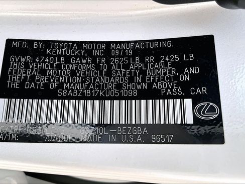 Used 2019 Lexus ES 350 FWD image 34