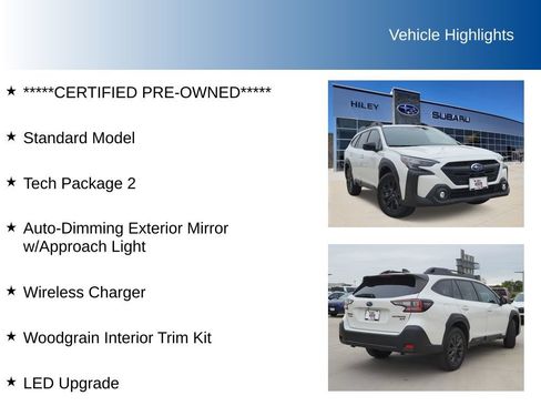 Used 2024 Subaru Outback Onyx Edition XT w/ Tech Package 2 AWD/4WD image 5