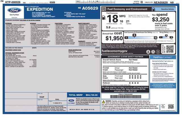 Certified 2022 Ford Expedition XLT AWD/4WD image 27