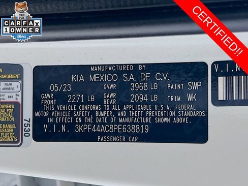 Certified 2023 Kia Forte GT FWD image 32