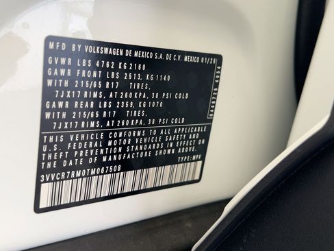 New 2026 Volkswagen Tiguan S image 19