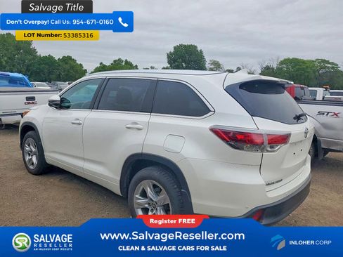 Used 2016 Toyota Highlander Limited Platinum AWD/4WD image 3