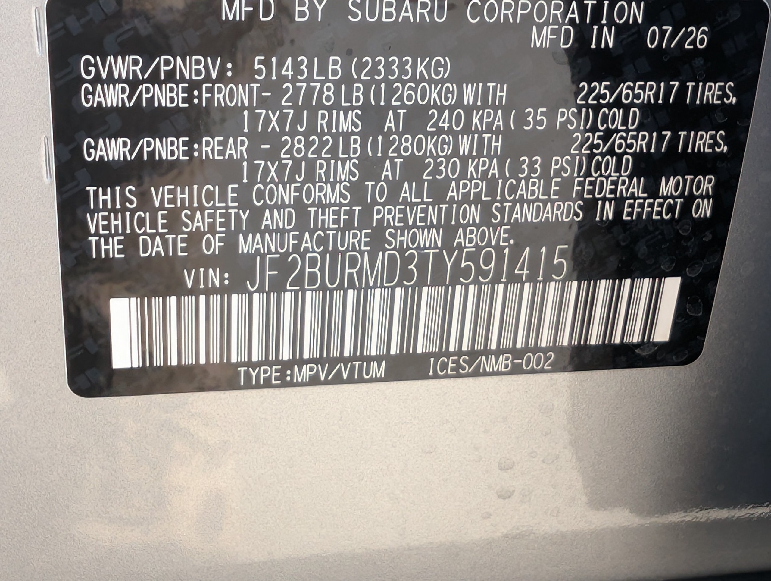 New 2026 Subaru Outback Wilderness AWD/4WD image 22