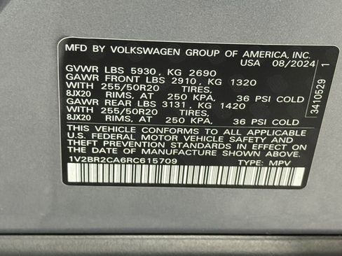 Used 2024 Volkswagen Atlas SEL image 40