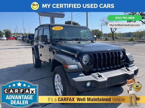Used 2022 Jeep Wrangler Unlimited Sport image 1