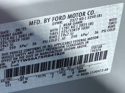Certified 2025 Ford Maverick Lariat w/ 4K Tow Package AWD/4WD image 48
