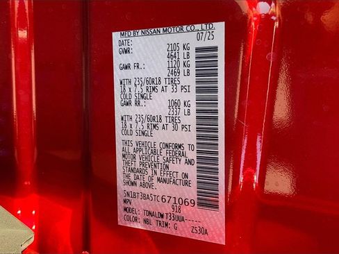 New 2026 Nissan Rogue SV image 13