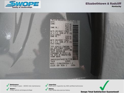 New 2026 Nissan Frontier SV w/ Tow Package image 28