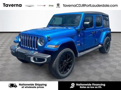 Used 2023 Jeep Wrangler Unlimited Sahara AWD/4WD image 1
