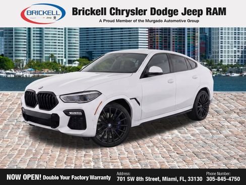 Used 2020 BMW X6 M50i w/ Executive Package AWD/4WD image 19