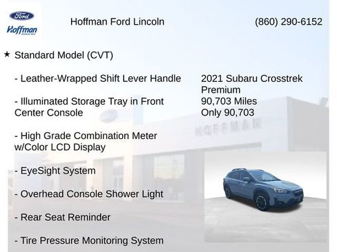 Used 2021 Subaru Crosstrek 2.0i Premium AWD/4WD image 5