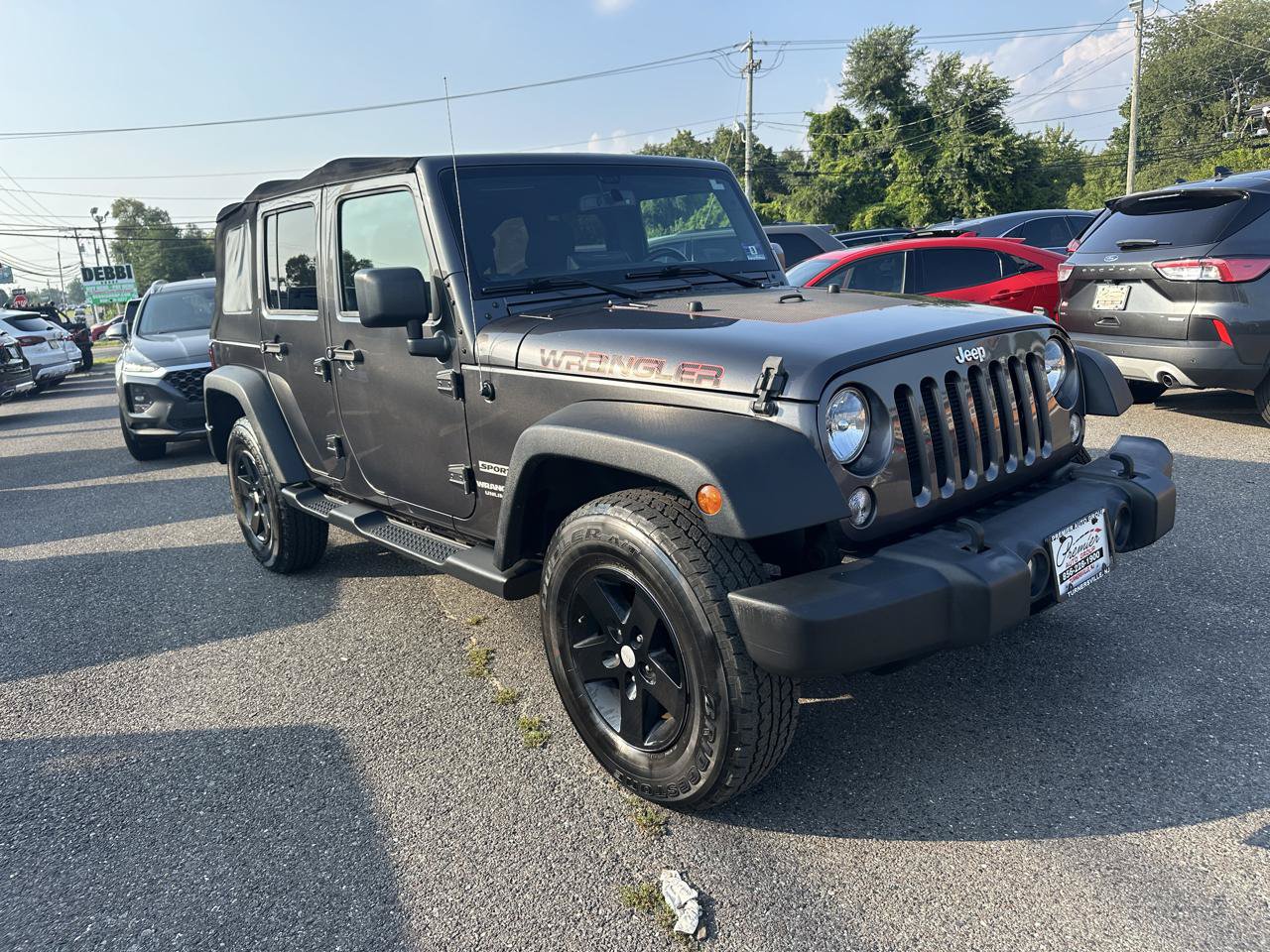 Used 2017 Jeep Wrangler Unlimited Sport w/ Quick Order Package 24S AWD/4WD image 3