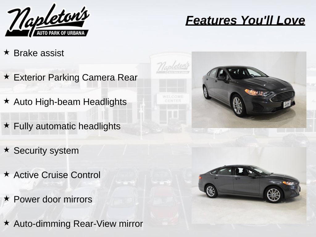 Used 2020 Ford Fusion SE FWD image 14