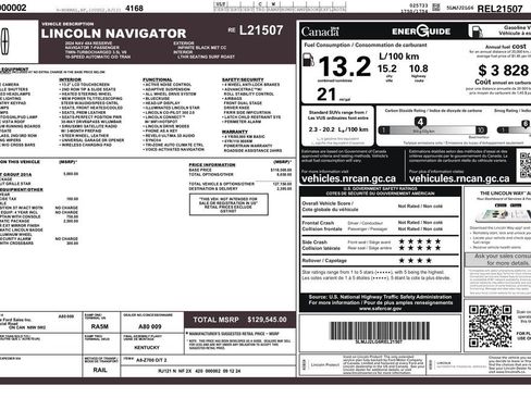 Used 2024 Lincoln Navigator Reserve w/ Equipment Group 201A AWD/4WD image 3