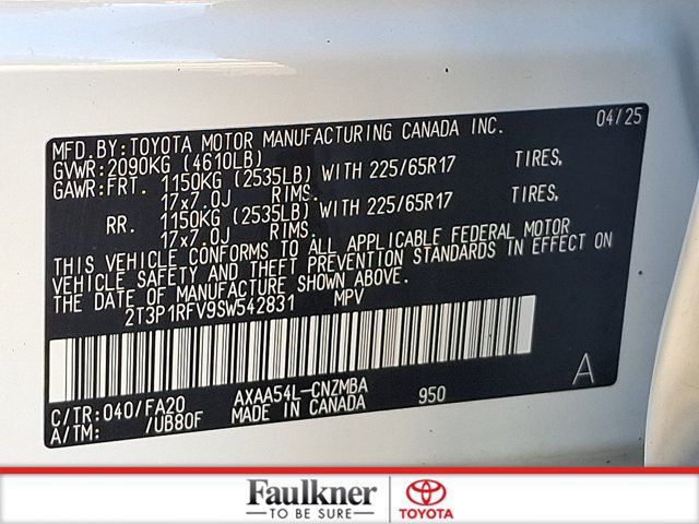Certified 2025 Toyota RAV4 XLE AWD/4WD image 26