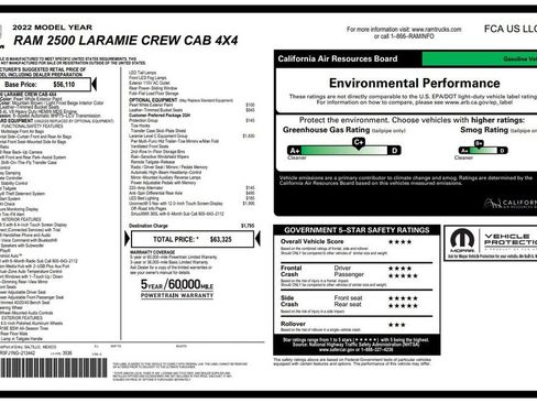 Used 2022 RAM 2500 Laramie AWD/4WD image 2