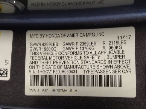 Used 2018 Honda Accord EX-L image 33