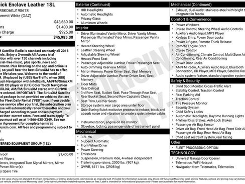 Used 2016 Buick Enclave Leather image 19