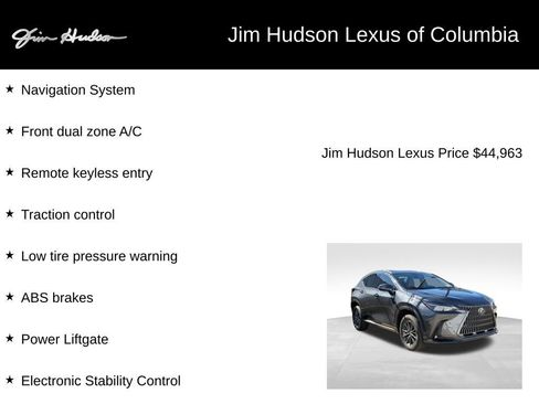 Used 2025 Lexus NX 250 FWD w/ Accessory Package (Z2) image 3