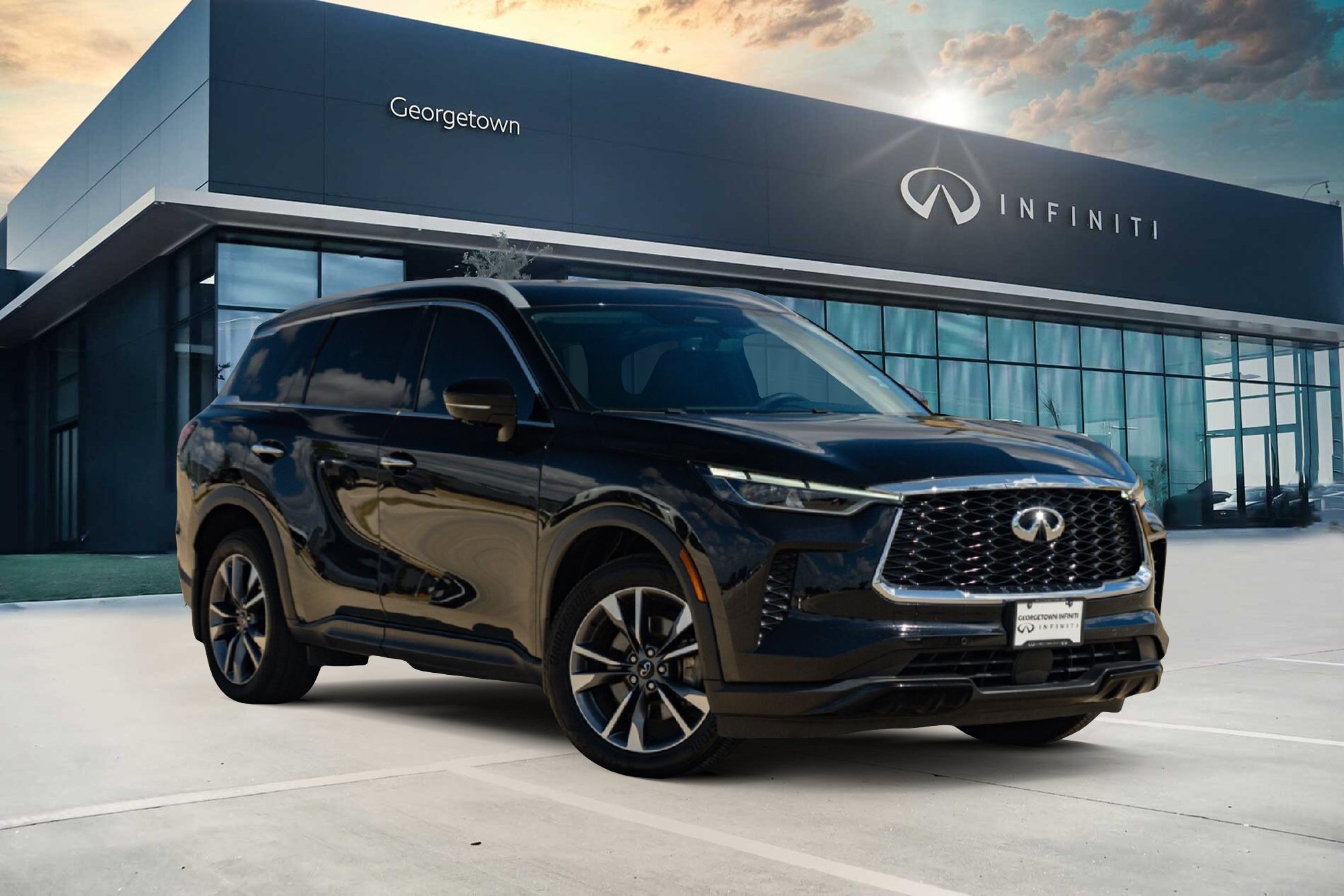 Certified 2023 INFINITI QX60 Luxe w/ Cargo Package FWD image 1