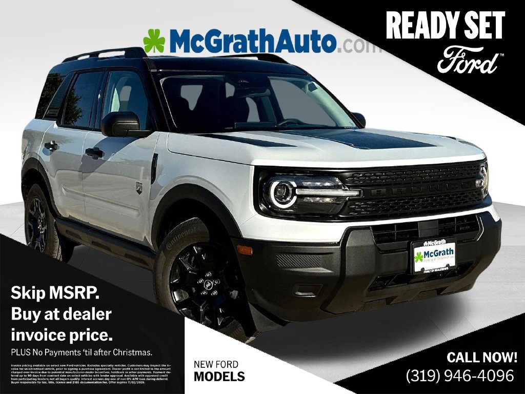 New 2026 Ford Bronco Sport Big Bend w/ Black Appearance Package AWD/4WD image 1
