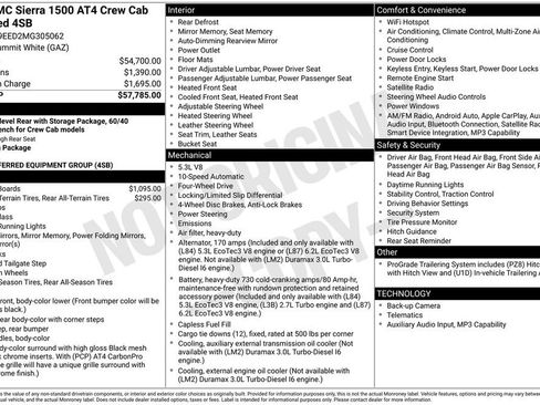 Used 2021 GMC Sierra 1500 AT4 image 4