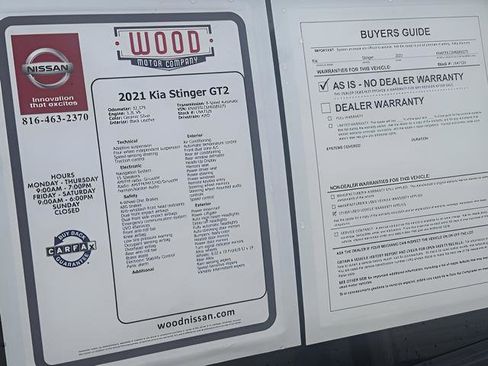 Used 2021 Kia Stinger GT2 image 10