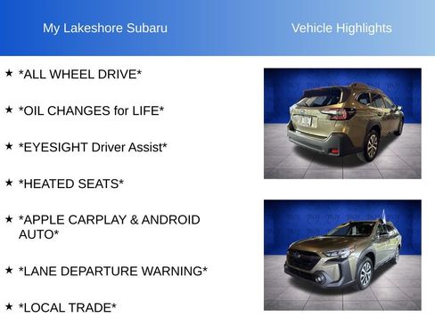 Certified 2024 Subaru Outback Premium AWD/4WD image 6