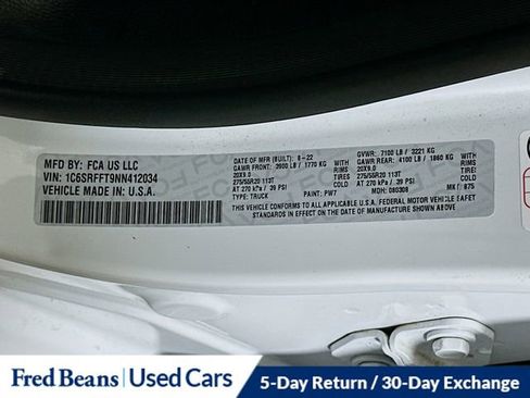 Used 2022 RAM 1500 Big Horn image 32