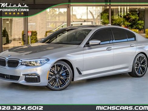 Used 2018 BMW 540i w/ M Sport Package RWD image 1