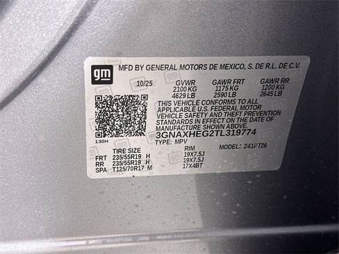 New 2026 Chevrolet Equinox LT w/ LPO, Floor Liner Package image 34