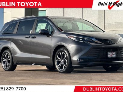 New 2025 Toyota Sienna Platinum