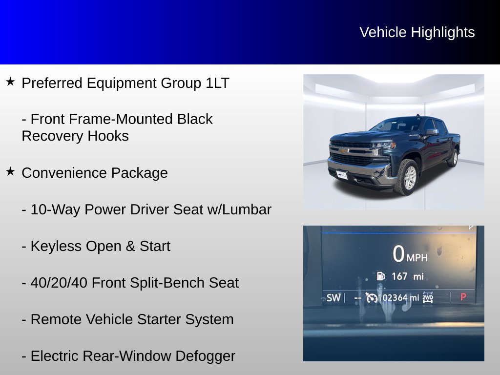 Used 2019 Chevrolet Silverado 1500 LT w/ All-Star Edition AWD/4WD image 20