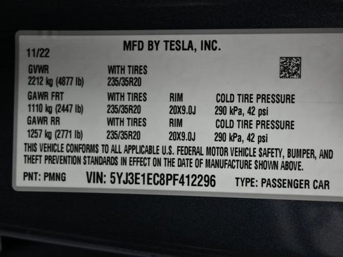 Used 2023 Tesla Model 3 Performance image 45