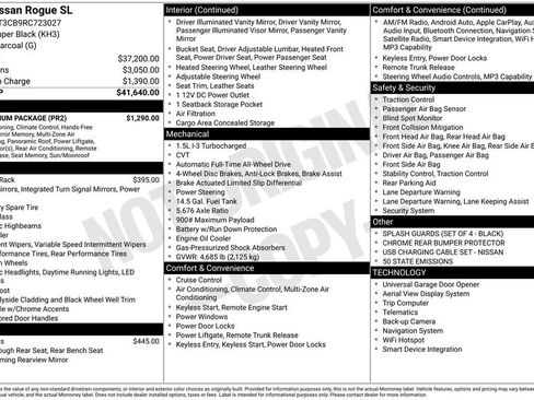 Used 2024 Nissan Rogue SL w/ SL Premium Package image 5