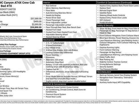 New 2026 GMC Canyon AT4X AWD/4WD image 34