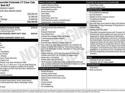 Used 2019 Chevrolet Colorado LT w/ LT Convenience Package image 25