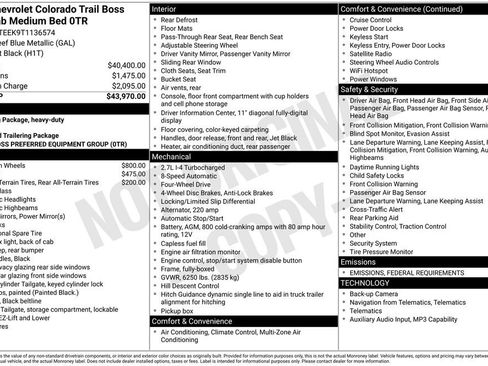 New 2026 Chevrolet Colorado Trail Boss image 26