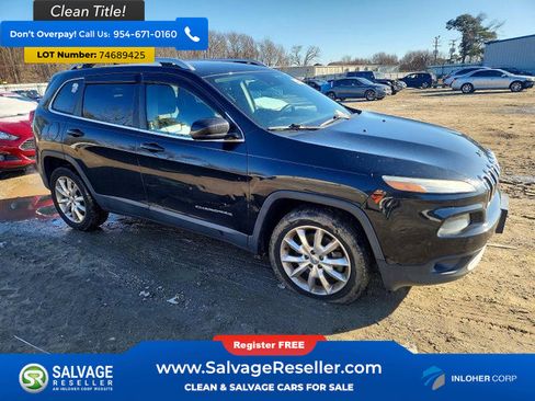 Used 2014 Jeep Cherokee Limited w/ Technology Group image 5