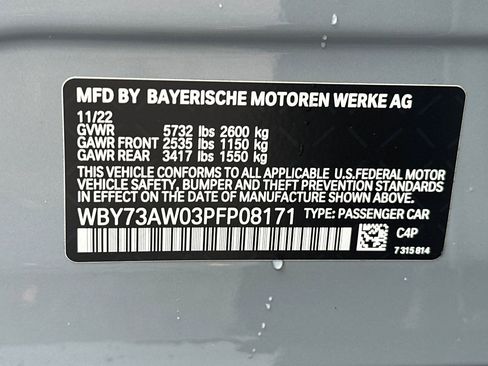 Certified 2023 BMW i4 eDrive40 w/ M Sport Package image 40