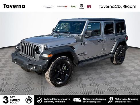 Used 2021 Jeep Wrangler Unlimited Sport image 1