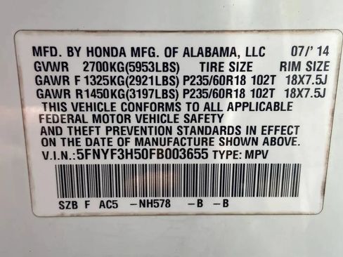 Used 2015 Honda Pilot EX-L image 28