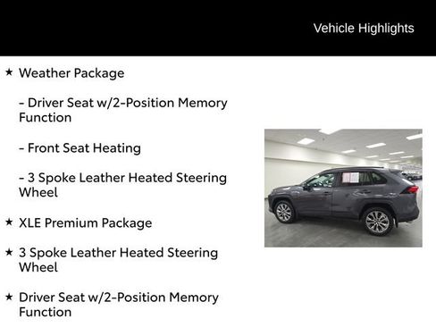 Used 2024 Toyota RAV4 XLE Premium w/ Weather Package FWD image 7