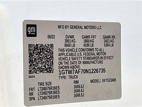 Used 2022 GMC Savana 2500 w/ Driver Convenience Package image 27