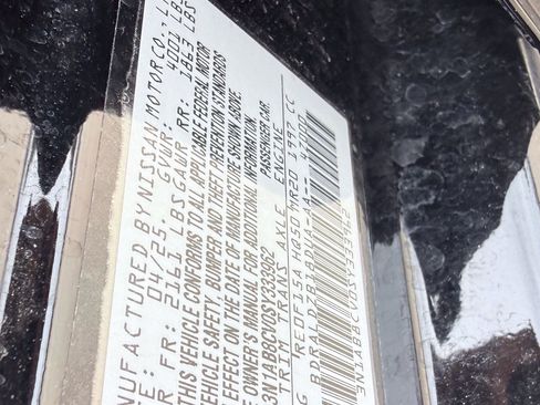 Used 2025 Nissan Sentra SV w/ Trunk Package FWD image 23