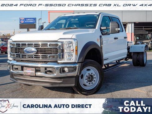 Used 2024 Ford F550 XL DRW 4X4 / V8 Diesel / Paylo image 1