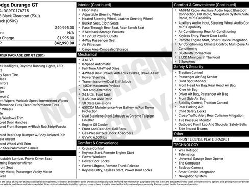 New 2026 Dodge Durango GT image 6