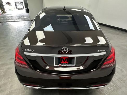 Used 2018 Mercedes-Benz S 560 S 560 4MATIC Sedan w/ AMG Line Exterior image 9